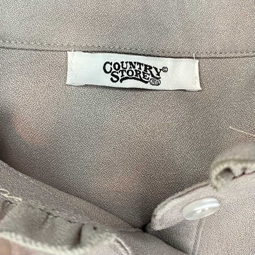 Gray Ruffle Dickey - Picture 5 of 6